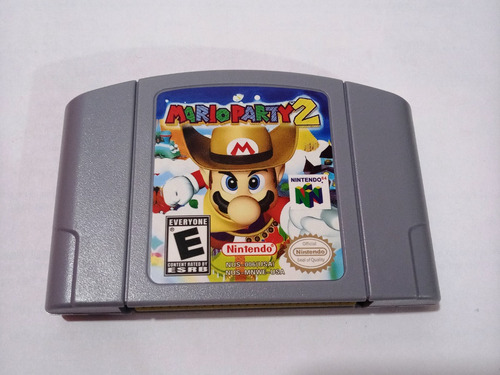 Mario Party 2 N64 Nintendo Juego Fisico Multi Juegos Clasico