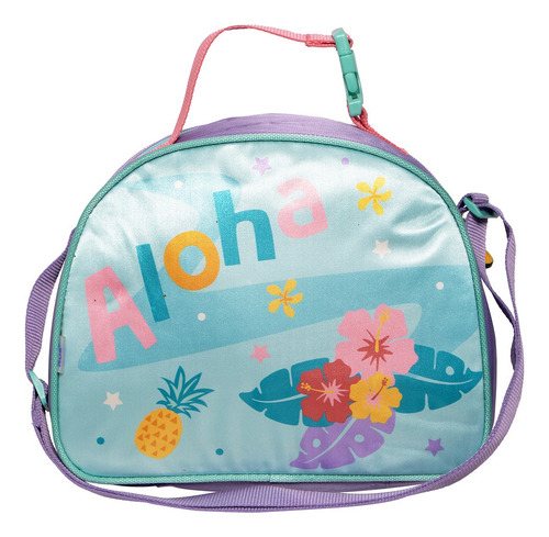 Kit Mochila Stitch Lonchera Lap Original Ruz Primaria 448 Azul Azul