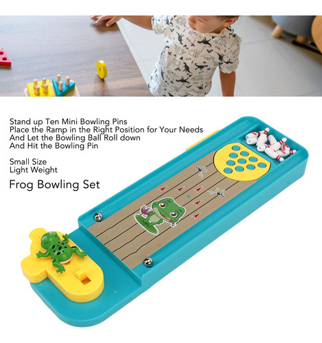 Juego De Mesa De Bolos Marble Launch Game Toys Catapult Ball