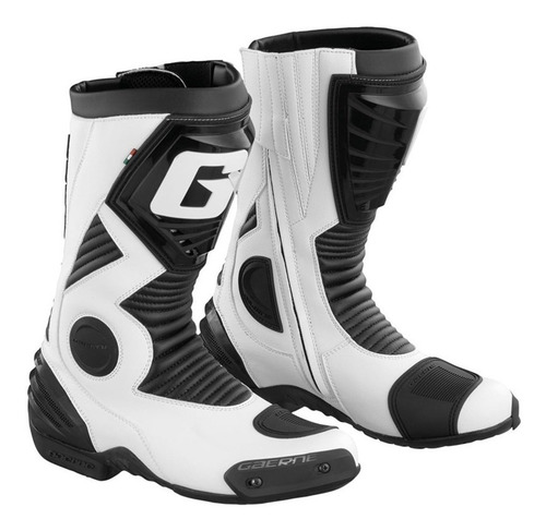Botas Pista Moto Gaerne G-evolution Five Italianas Blanco