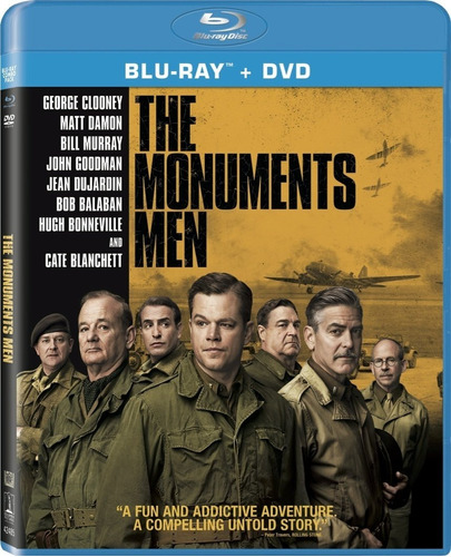 The Monuments Men (blu-ray +dvd)