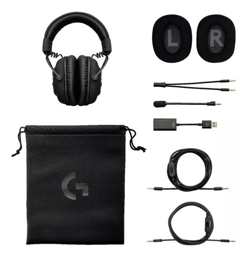 Auricular Headset Gamer Logitech G Pro X Gaming 7.1 Renewed (Reacondicionado)