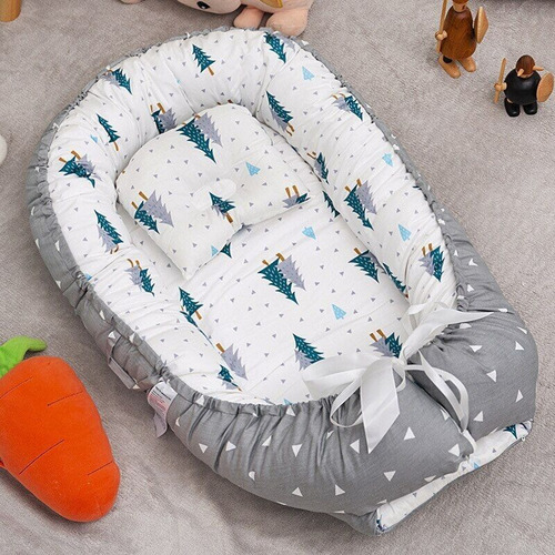 Nido Colecho Para Bebés Cuna Portátil Cama Con Almohadas