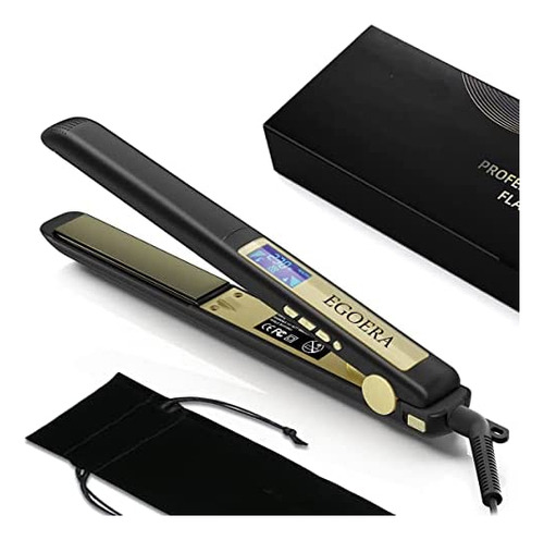 Salon Hair Egoera Pro Plancha Plana De Iones Negativos Con P