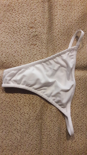 Bombachas/tangas Algodon Basicas Talle S 2 Blancas,1 Beige