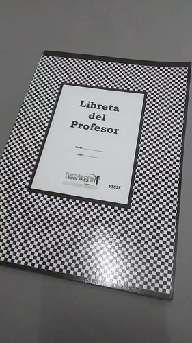 Libreta Del Profesor - F882e - Formularios Escolares
