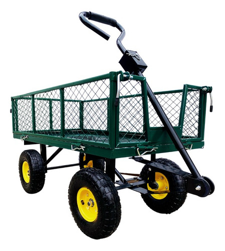 Carro De Jardin Con Barandas Multipropósito