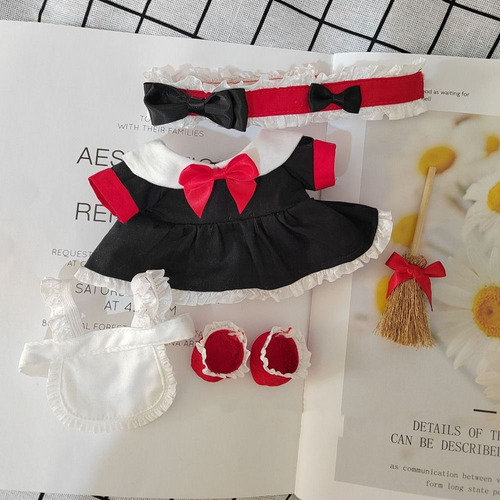 Traje De 20 Cm Para Muñecas Idol Dolls, Vestido De Sirvienta