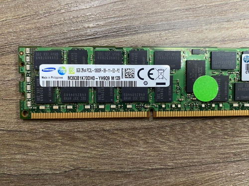 Imagem 5 de 10 de Memória Servidor 8gb Ddr3 2rx4 Pc3l 10600r Ecc Garantia Nf