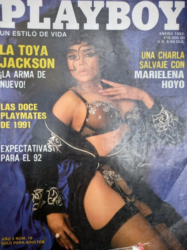 La Toya Jackson  Revista Playboy México 1992