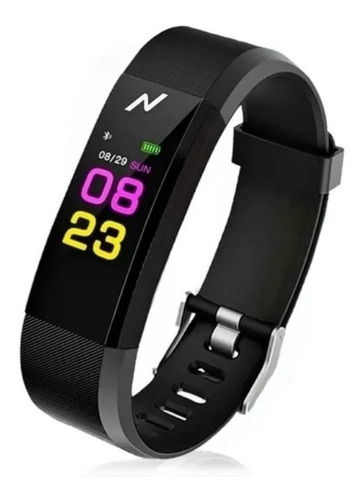 Smartband Noga Band NG-SB01 caja negra, malla negra