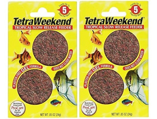 Tetra 77151 Tetraweekend Tropical De Liberación Lenta Alimen