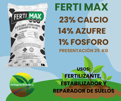 Ferti Max Fertilizante Reparador De Suelos