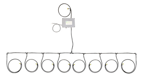 Kit Aplicação De Inoculante Para Trator 8 Bicos