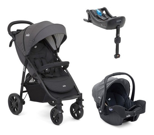  Coche Travel System Literax 4 Con Base Joie- Mvd Kids