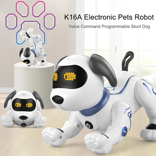 N Robot Puppy Smart Con Luz Y Sonido Rc Animal Dog Toy Para