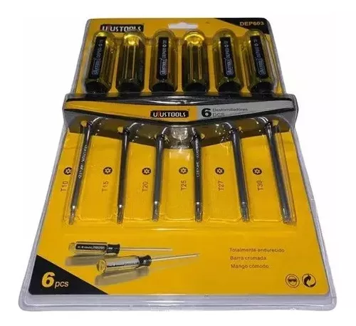 Juego De Destornilladores Torx X 6 Piezas