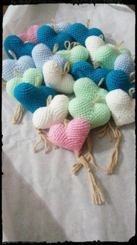 Corazones Souevnir Crochet