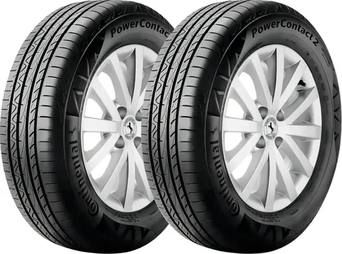 Kit 2 Pneus 205/55R16 Continental PowerContact 2 91V Aro 16