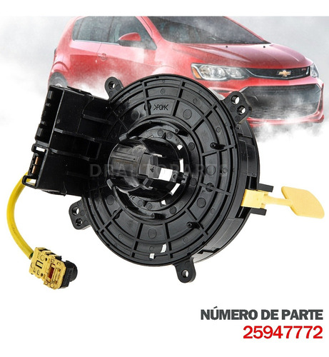 Resorte Reloj Para Chevrolet Sonic 2012, 2017-2019