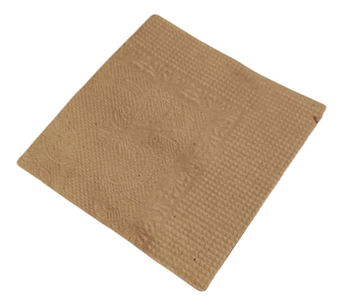 Caja De Servilletas Beige Lisas, Tissue 18x18 X1200 U.