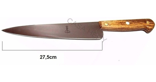 Cuchillo Eskilstuna 364 Madera Hoja 27,5cm Carbono X1 Unid.