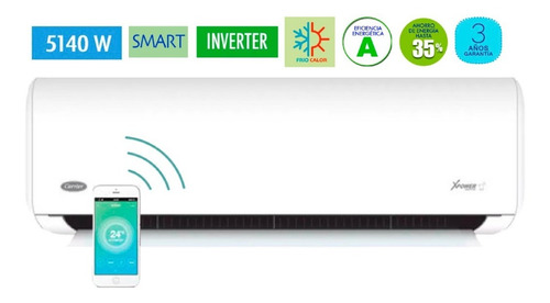 Imagen 2 de 10 de A. Acondic. Carrier Smart Inverter 4506f 53hva1801f Digiya