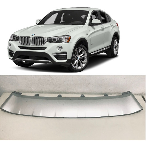 Aplique Inferior Parachoque Diant Bmw X4 2014 2015 2016 2017