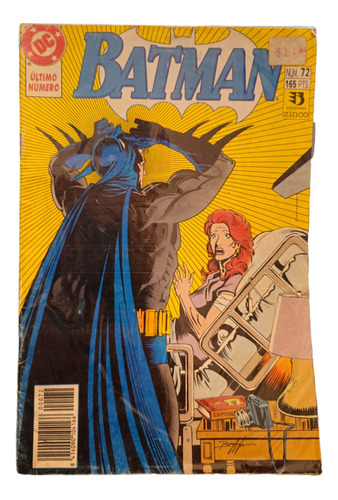 Dc Comics Batman Ultimo Numero N°72 Ediciones Zinco