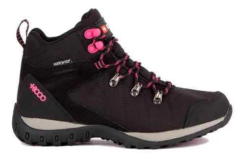 Zapatilla +8000 Mujer Tavos Negro/fucsia