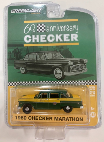 Carrito Greenlight 1:64 1960 Checker Marathon