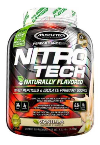 Nitro Tech Performance 4 Lbs De Muscletech