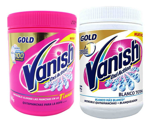 Vanish Ropa Gold Oxy Action Pak - g a $53