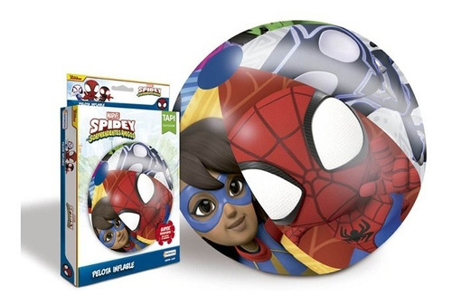 Pelota Inflable Pileta Playa Spiderman 45cm Tapimovil 03302