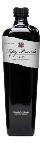 Pack De 4 Ginebra Fifty Pounds 700 Ml