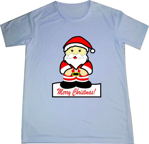 Camisetas Navideñas Papa Noel Santa Claus Navidad Para Todos