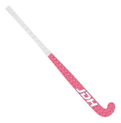 Palo De Hockey Jdh X50 Adulto Junior Fibra De Vidrio Color Print Rosa - 30  = 73 Cm