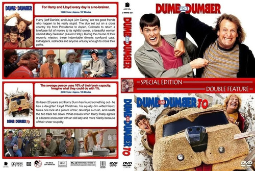 Dvds Debi E Lóide 1 E 2 - Jim Carrey - Dublado Em Português