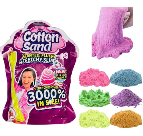 Juguete Arena Magica Moldeable Cotton Sand Slime