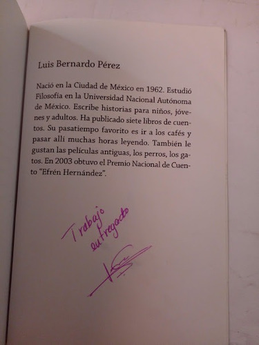 El Extraño Regalo Y Otros Cuentos Luis Bernardo Perez (Usado)