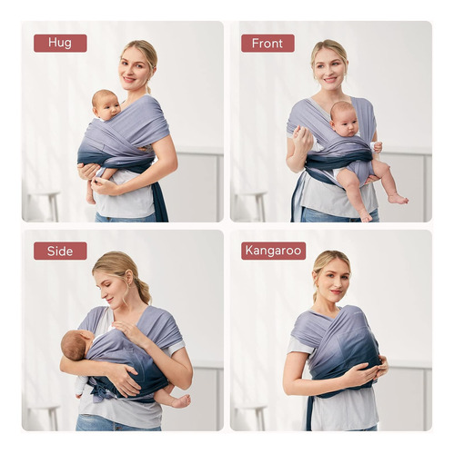 Momcozy Baby Wrap Carrier Slings, Portabebés Slings F 4u