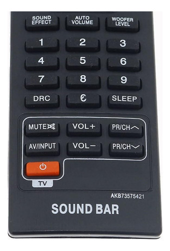 Akb73575421 Control Remoto Repuesto Para LG Sound Bar