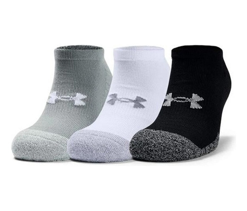 Calceta Hombre Under Armour Ua Heatgear Ns Pack X 3unid.