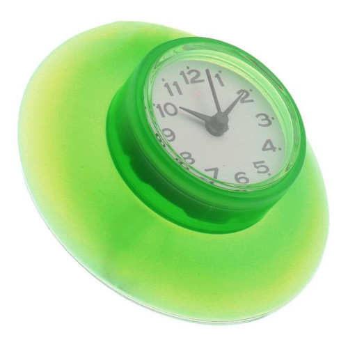 Mini Reloj De Ventosa Impermeable De Material Duradero Verde