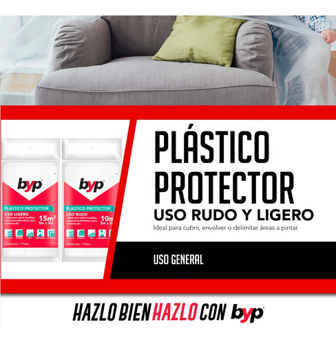 Caja De Plastiprotector Uso Rudo 10m2 (12 Pzs)