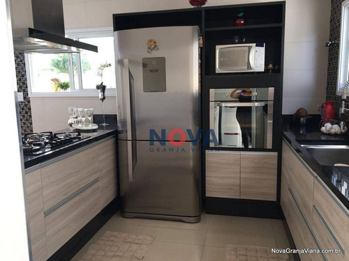 Imagem 17 de 30 de Casa Com 4 Dormitórios À Venda, 340 M² Por R$ 1.950.000,00 - Beverly Hills - Jandira/sp - Ca1789