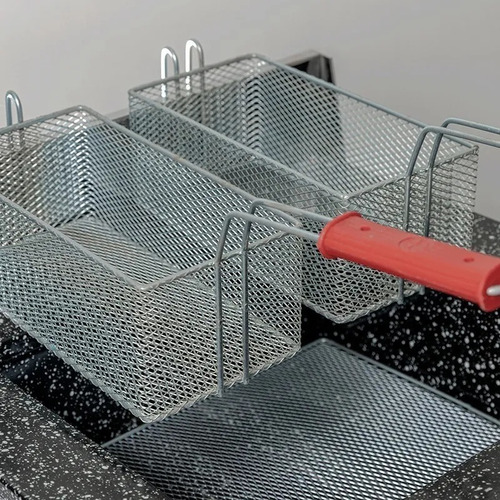 Freidora industrial Morelli F-35 35L acero inoxidable