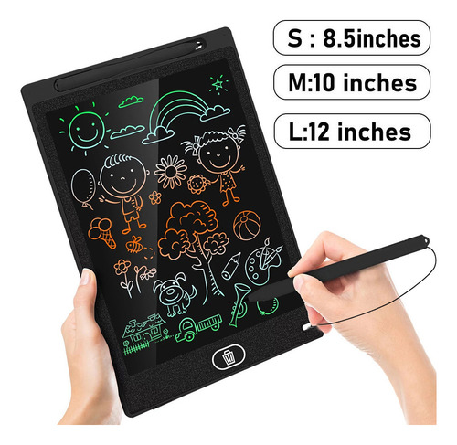 Tableta De Escritura Lcd Drawing Magic Board De 12 Pulgadas