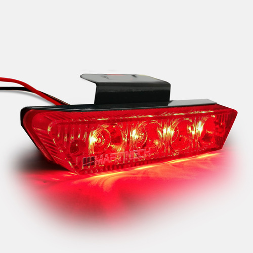 Stop Led Doble Intensidad Maletero Top Case Luz Trasera Moto