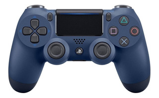 Control joystick inalámbrico Sony PlayStation Dualshock 4 ps4 midnight blue